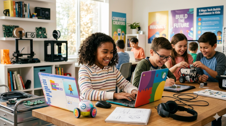 5 Ways Technology Skills Build Confidence in Children