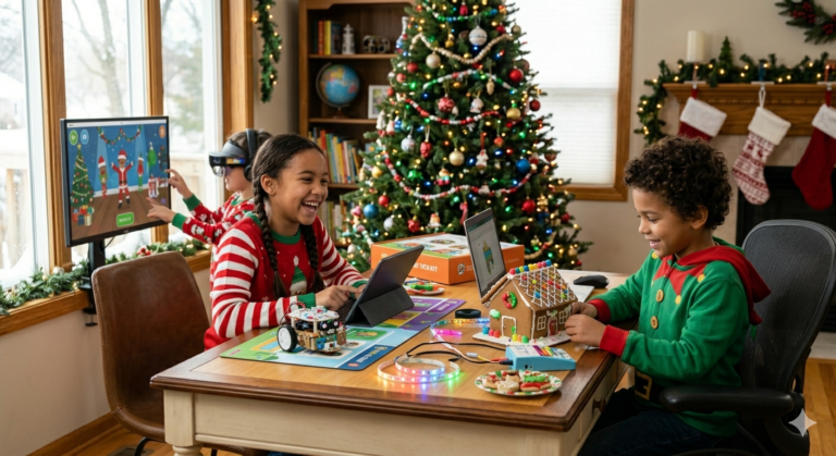 Fun Holiday Tech Activities for Kids