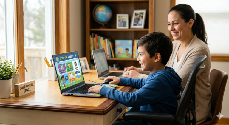 How to Create a Safe Learning Environment for Kids Online